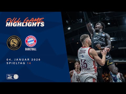 Basketball Löwen Braunschweig vs. FC Bayern München Basketball - Full Game Highlights - Matchday 14