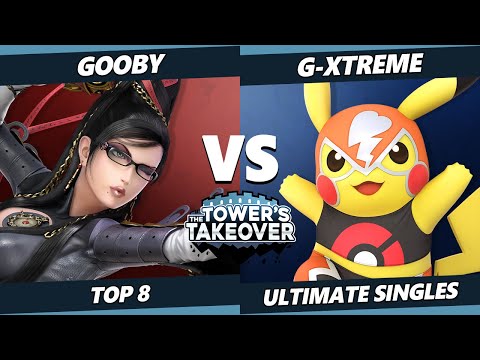 Tower's Takeover 21 Top 8 - Gooby (Bayonetta) Vs. G-XTREME (Pikachu, Steve) SSBU Ultimate Tournament