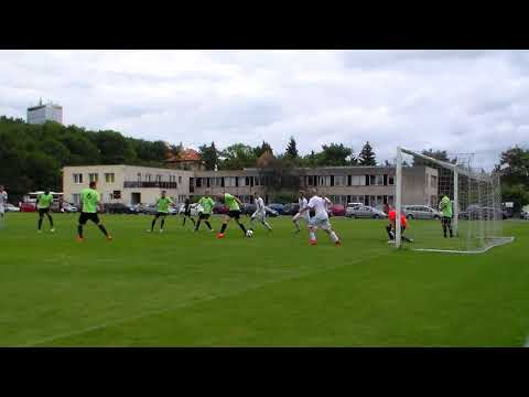 SK Aritma Praha - SK Jankov 3:1 (19.08.2017) - velká šance Aritmy Praha