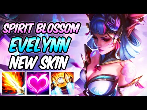 S+ NEW SPIRIT BLOSSOM EVELYNN SKIN FULL AP GAMEPLAY | Best Build & Runes | League of Legends
