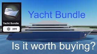 Is the Yacht Bundle worth buying? (Review) || Cruise Line Tycoon