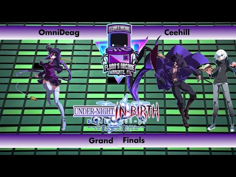 Flynn's Arcade 076 Grand Finals - OmniDeag (Eltnum) vs Ceehill (Chaos Gordeau) Under Night In-Birth