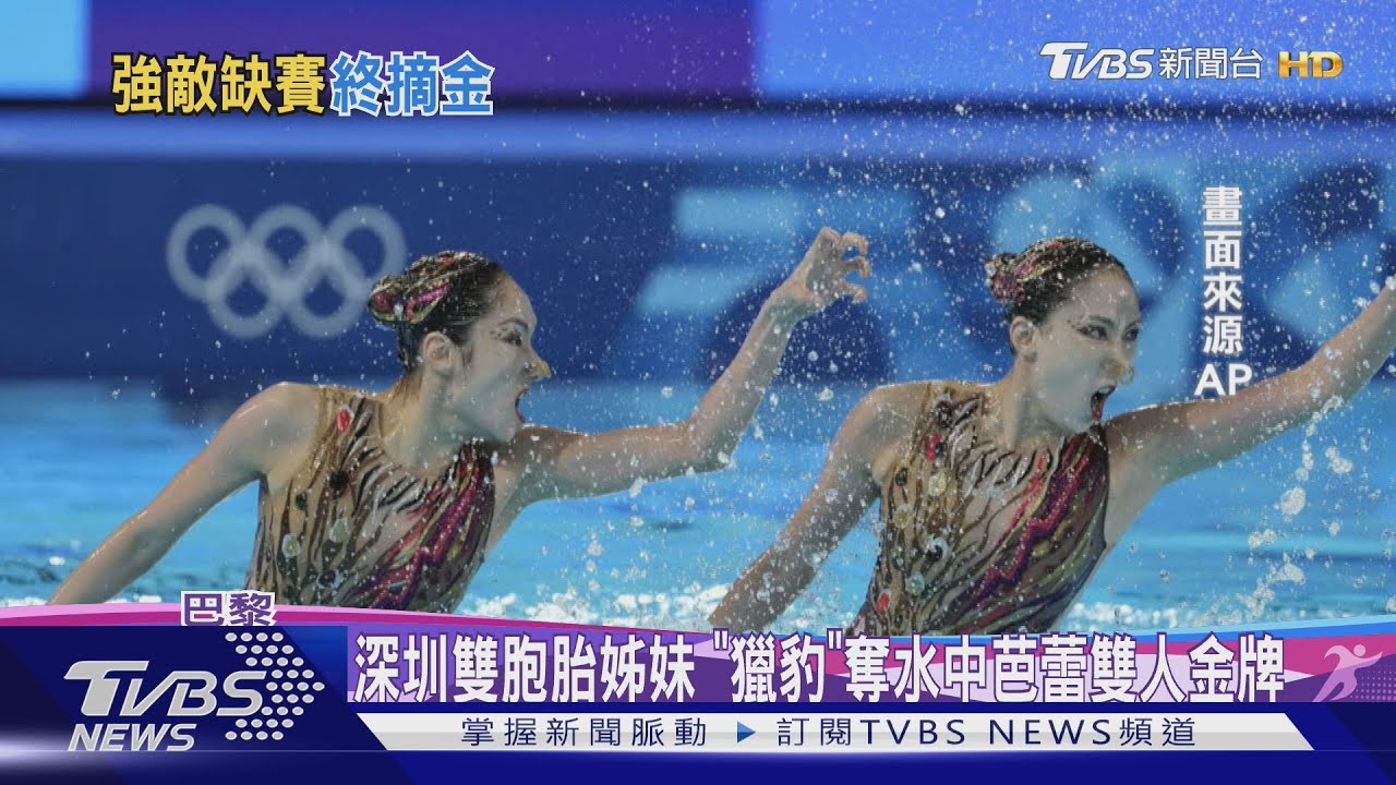 俄羅斯被禁賽 中國大陸首度奪金成水上芭蕾新霸主