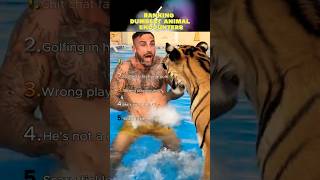 Ranking Dumbest Animal Encounters