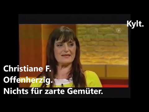 Christiane F. Skandal-Interview bei Maischberger