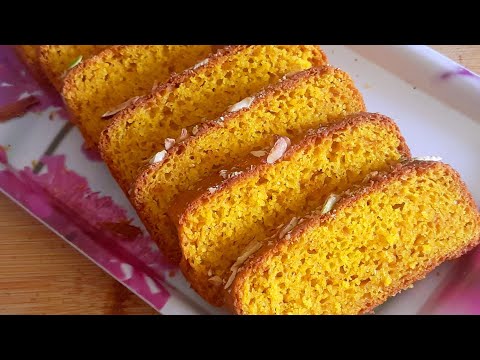 No Maida, No Wheat, No Butter Mango Slice Cake | Mango Cake recipe | Mango Cake |Hashika's Kitchen