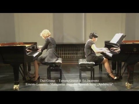 DUO GRANAT PLAYS: Ernesto Lecuona - Malaguena from the Spanish Suite "Andalucia"