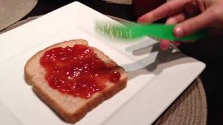 How To Spread Jam On Bread