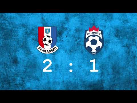 SESTŘIH | MSFL 23/24 | 23. kolo | FK Blansko - SK Hranice  | 2:1
