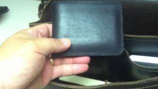 preview picture of video 'Saddleback Leather Large Leather Briefcase Review'