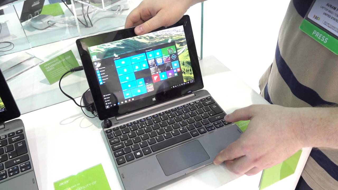 Acer Switch v 10 Hands-On - YouTube