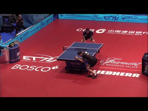Timo Boll (GER) vs Wang Yang (SVK) | Europe Top 16 2022 (1/4)