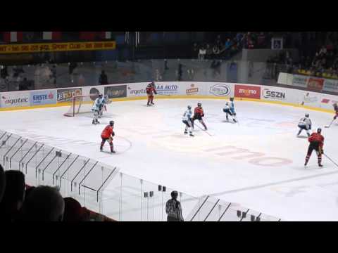 1.semifinále play off EBEL - HC ORLI ZNOJMO vs. EHC LIWEST Linz - 13,3,2016 (3-4) - přesilovka