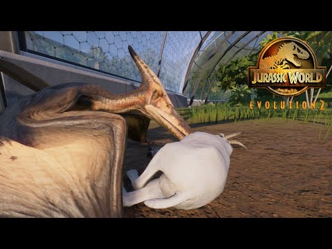 Pteranodon Eating a goat | Jurassic World Evolution 2 |