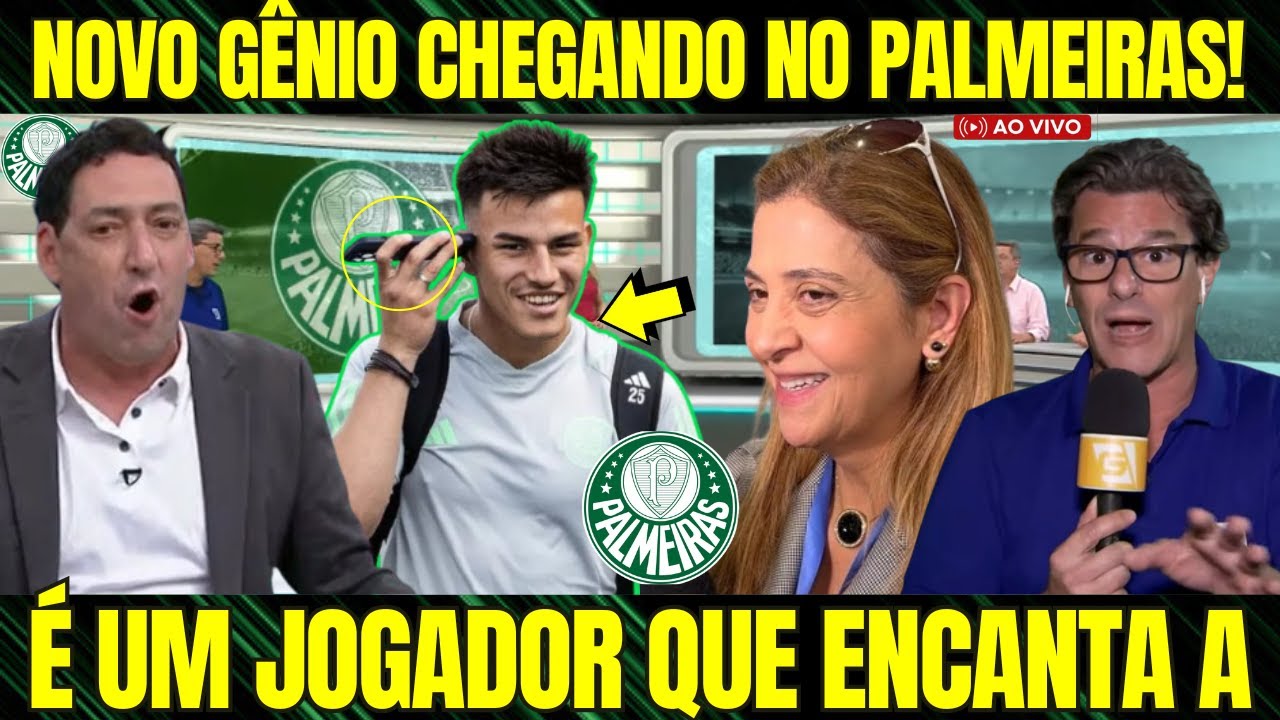 PALMEIRAS SURPREENDE! JOGADOR DE QUALIDADE INEGÁVEL CHEGA PARA CONQUISTAR A TORCIDA E FAZER HISTÓRIA