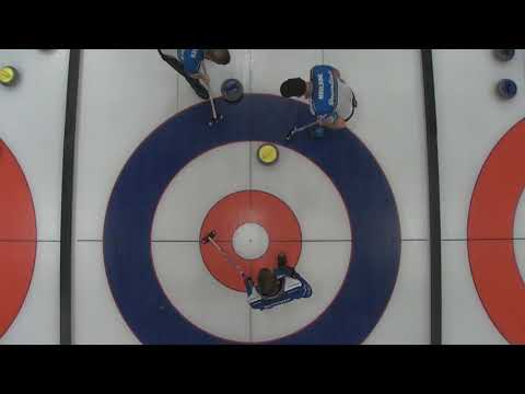 Banff 2020 [5E] Evan van Amsterdam's "dead rock" in-off for the deuce vs Brendan Bottcher