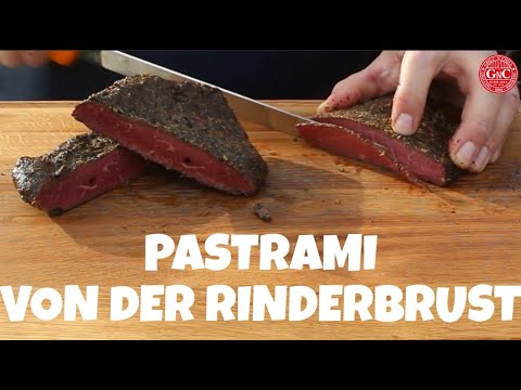 Pastrami von der Rinderbrust