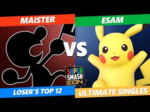 SSC 2019 SSBU - ANAHUAC Maister (G&W) VS PG ESAM (Pikachu) Smash Ultimate Loser's Top 12