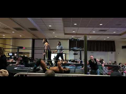 Khaz Lee makes the hot tag and Myron Malone takes over - PYD Winter War - Unfinished Business 2/9/24