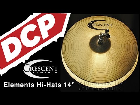 Crescent Elements Hi Hat Cymbals 14" 945, 1390 grams