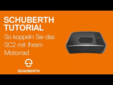 SCHUBERTH SC2 - Tutorial - Kopplung mit dem Motorrad