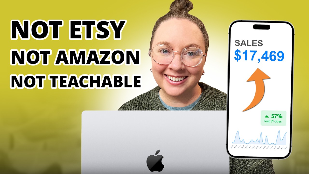 How to ACTUALLY sell digital products online (platform I use)