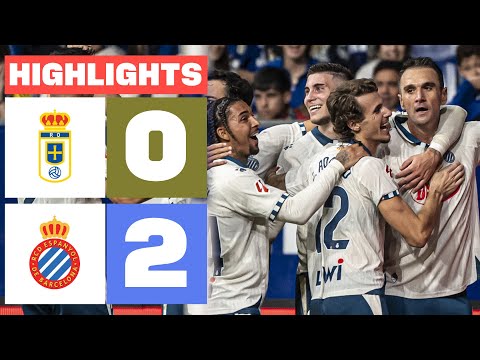 REAL OVIEDO 0 - 2 RCD ESPANYOL | HIGHLIGHTS LALIGA EA SPORTS