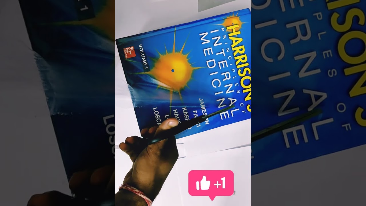 Medicine Harrison Book unboxing । 20th edition।Internal medicine volume 1 & 2 ।Book index