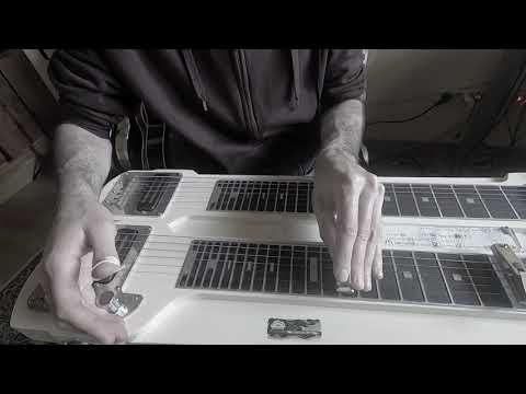 Mixolidian impro LapSteelGuitar in Bb