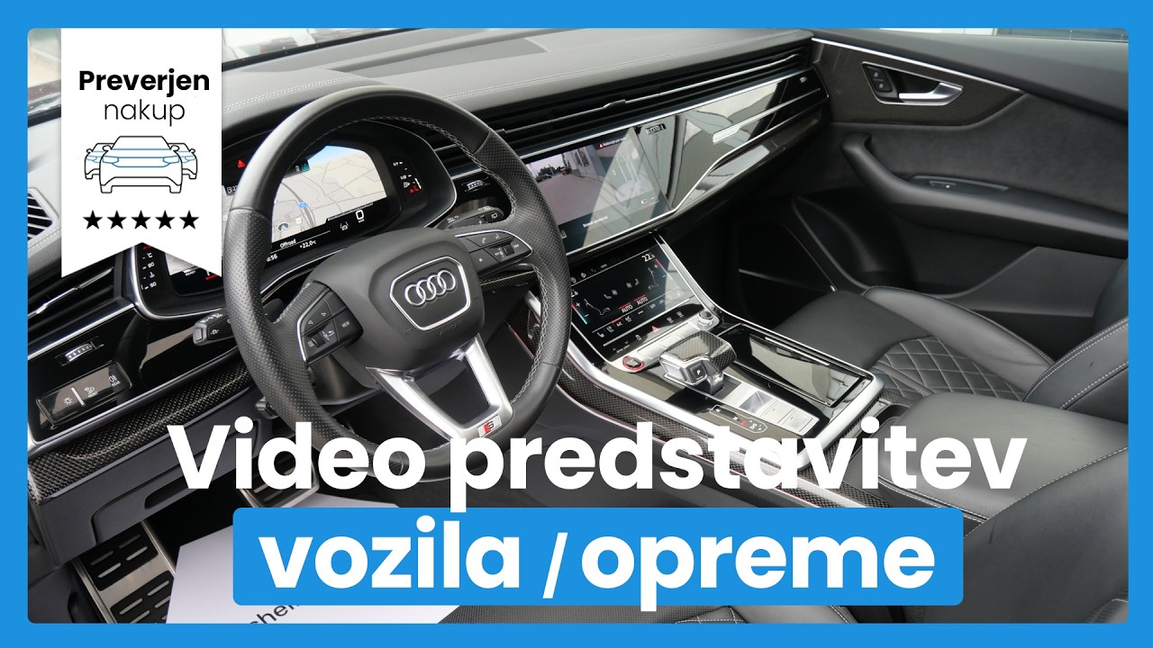 Audi SQ8 quattro TFSI Tiptronic - VL. NAPRAVA - SLO