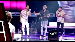 Adrián, Salva &amp; Fran: &quot;La Saeta&quot; - Audiciones a Ciegas - La Voz 2017