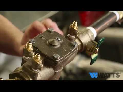 Watts LF009 ¼”-3” Installation