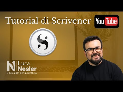 Scrivener 3.0 in italiano - tutorial completo