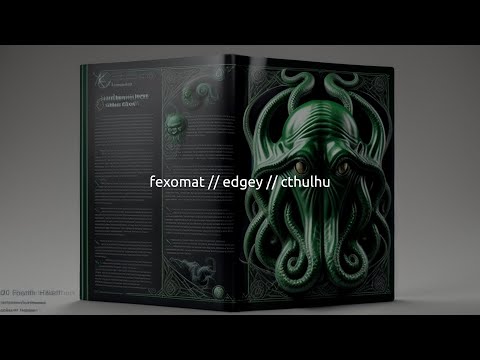 fexomat // edgey // cthulhu [audio-visual experiment XIII]