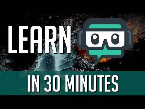 LEARN STREAMLABS OBS IN 30 MINUTES - Live Stream Setup & Recording Guide for Beginners!