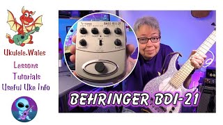 Video thumbnail for Behringer BDI 21 V-Tone Bass Preamp Pedal U-Bass Demos by Ukulele Wales
