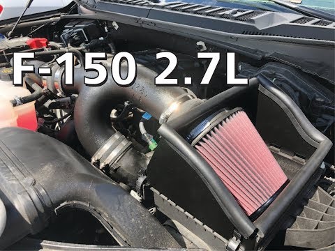 First F150 Mod! 2018 F-150 K&N Series 63 Aircharger Cold Air Intake (2.7L EcoBoost) Review & Install