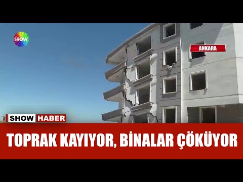Deprem değil toprak kayması!