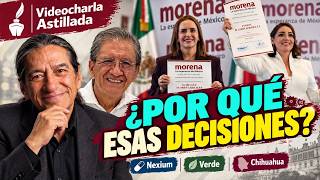 Morena define 2027: NXIVM, Nayarit para el Verde y Chihuahua caliente | Astillero y Cano