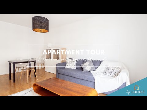 Apartment Tour // Furnished  40m2 in Paris – Ref : 2H120939