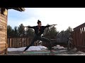 Quick Winter Yoga For Stability Strength Breath Control Cold Exposure Encouraged