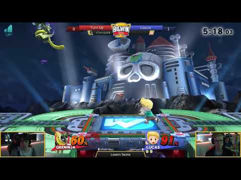 BigWinSmash 30 - Losers Semis - Turn Up (Greninja) v Luquas (Lucas)