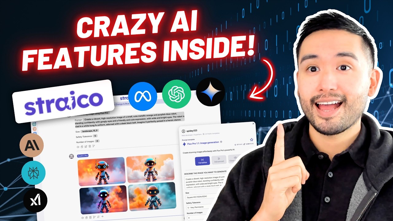 3 Hidden Features In Straico That Will BLOW YOUR MIND! 🤯 (Best All-in-One AI Tool!)