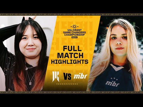 SRG vs. MIBR | MATCH HIGHLIGHTS | VALORANT Game Changers Championship Seoul - Lower Bracket Final