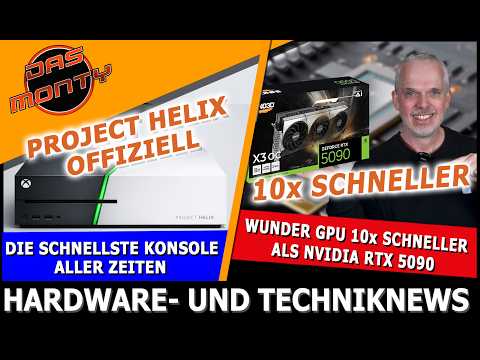 Neue Wunder GPU 10x schneller als RTX 5090 | Xbox Helix - Schnellste Konsole aller Zeiten | News