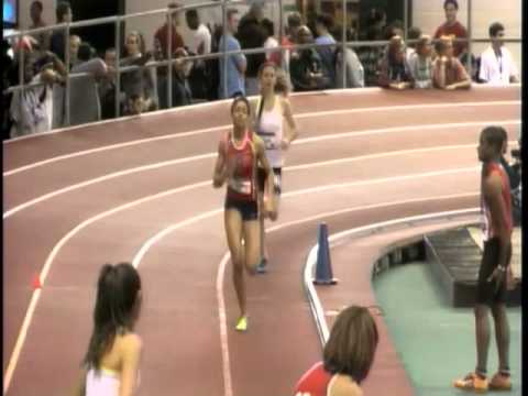 Girls 4x400m Heat 1 - New Balance Indoor Nationals 2011