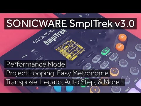 Sonicware SmplTrek v3.0 Quick Guide