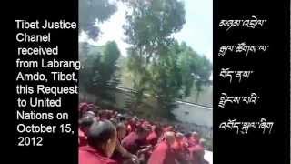 Request to United Nations from Tibet