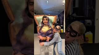 Joyeux Halloween👻🎃 #trend #drole #voleur #louvre #halloween