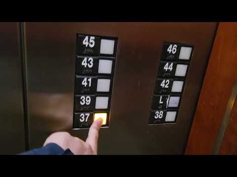 June 2023 ride on 1985 Otis Elevonic 401 Upper Low Rise Elevator 19 | Columbia Center | Seattle WA